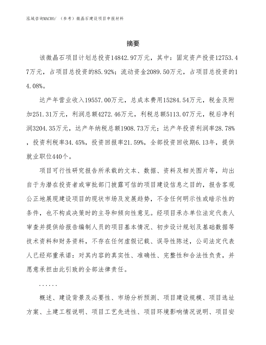 （参考）微晶石建设项目申报材料_第2页