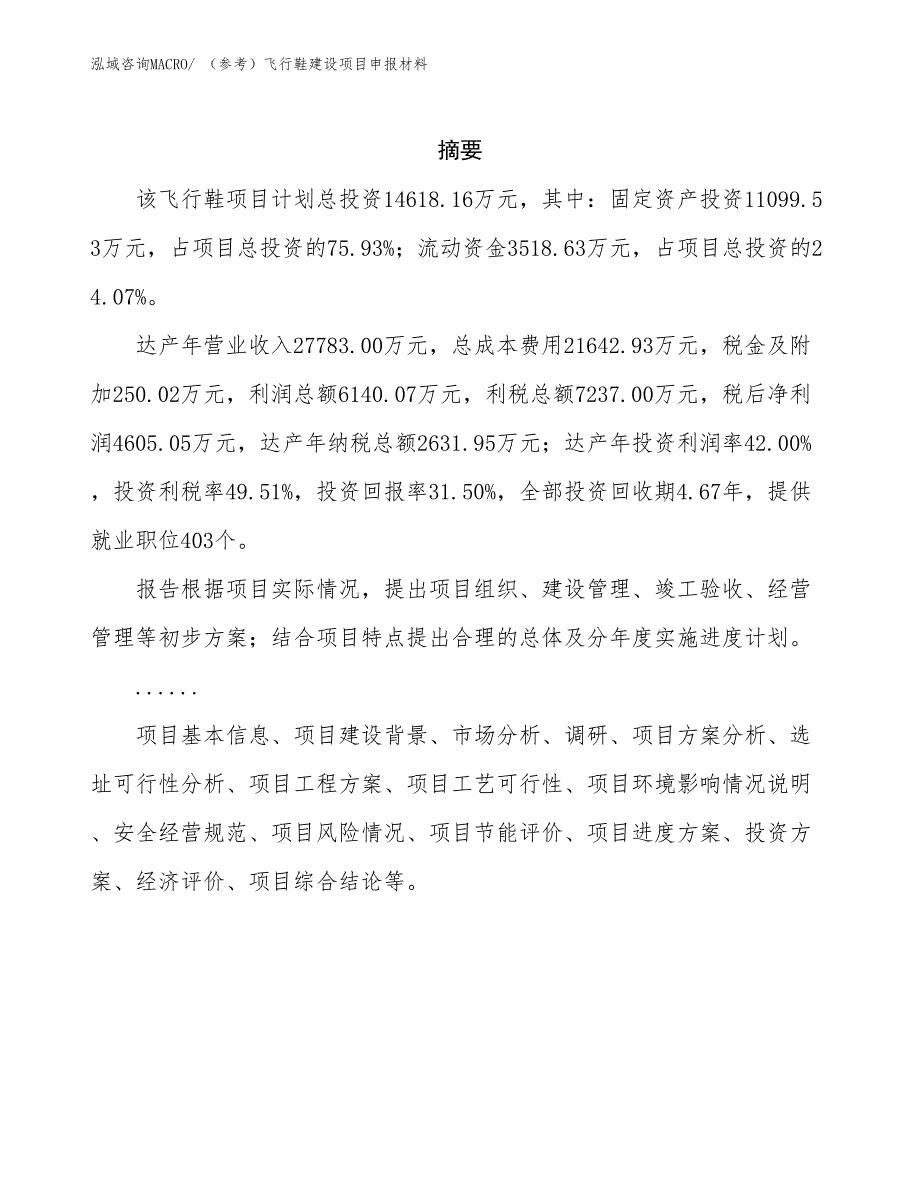 （参考）飞行鞋建设项目申报材料_第2页