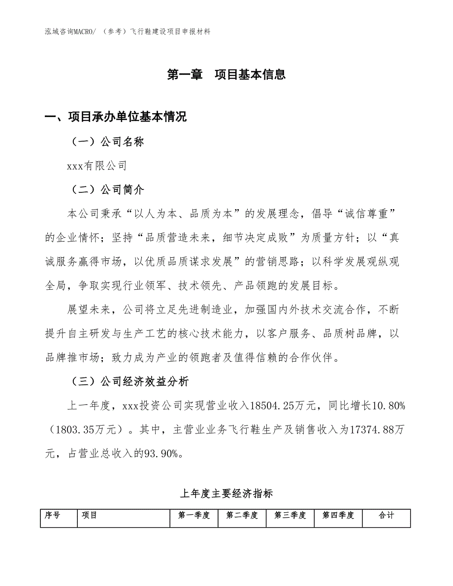 （参考）飞行鞋建设项目申报材料_第4页