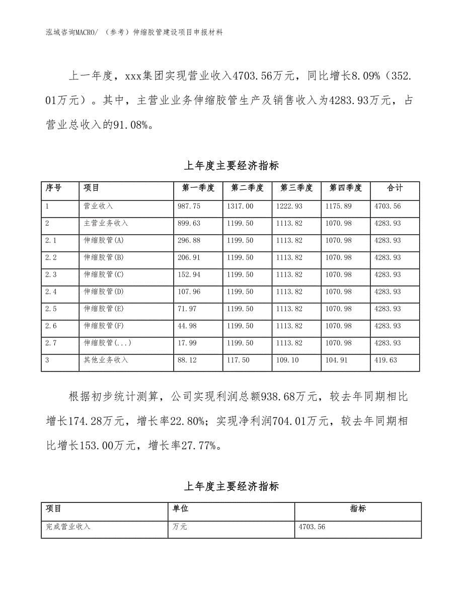 （参考）伸缩胶管建设项目申报材料_第5页