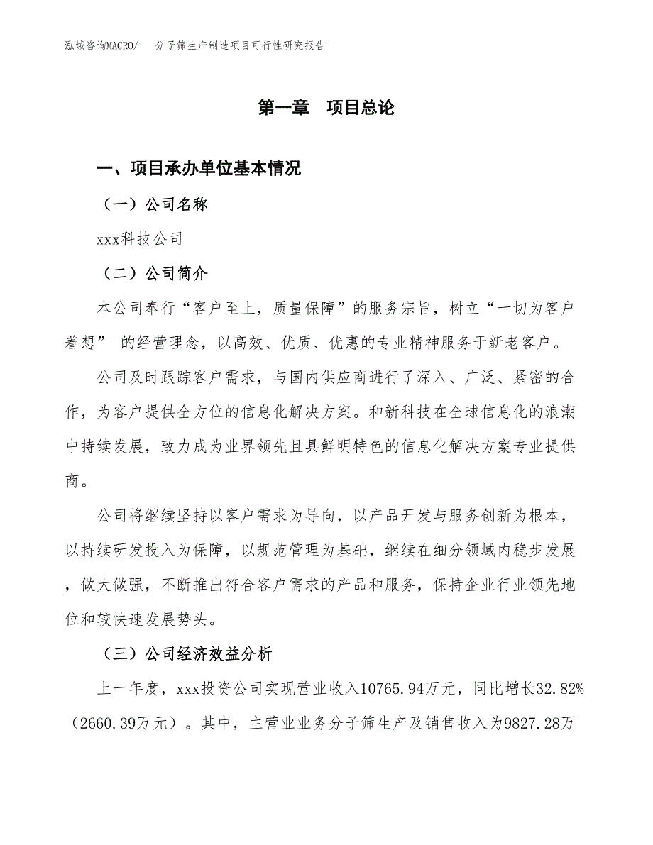 分子筛生产制造项目可行性研究报告 (1)_第4页