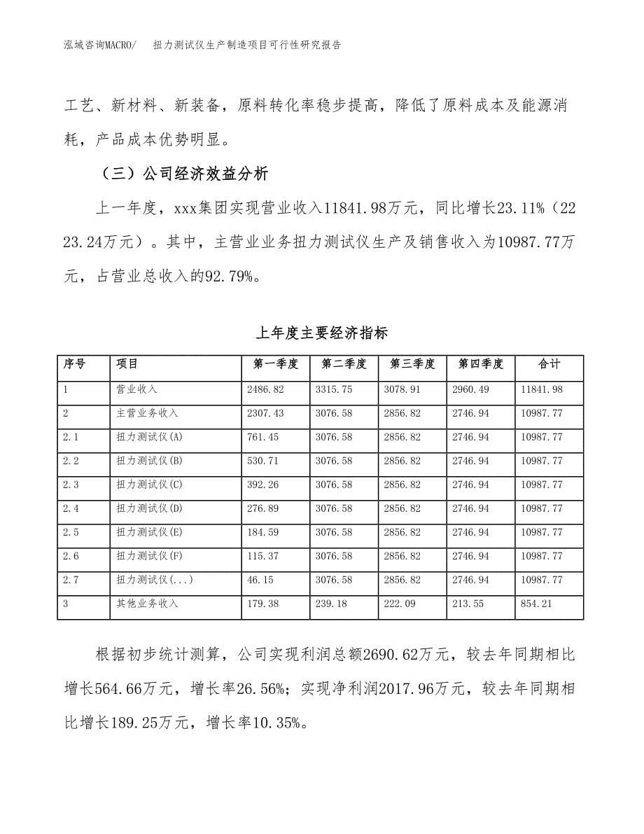 扭力测试仪生产制造项目可行性研究报告_第5页