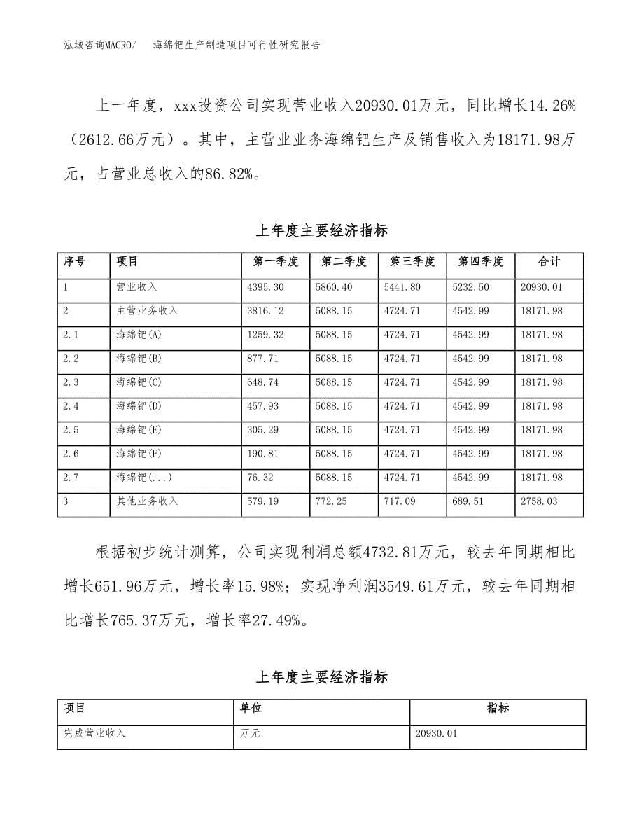 海绵钯生产制造项目可行性研究报告_第5页