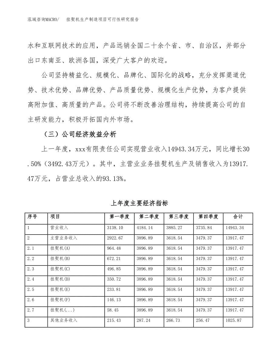 挂熨机生产制造项目可行性研究报告_第5页