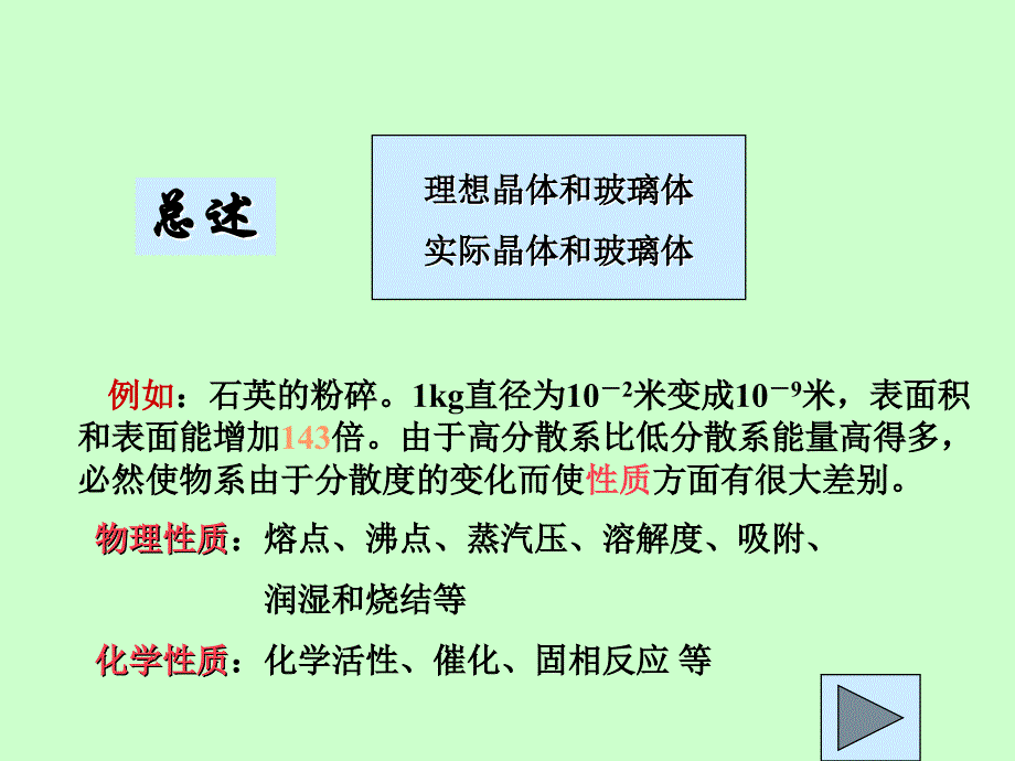 无机材料科学基础5表面与界面_第1页