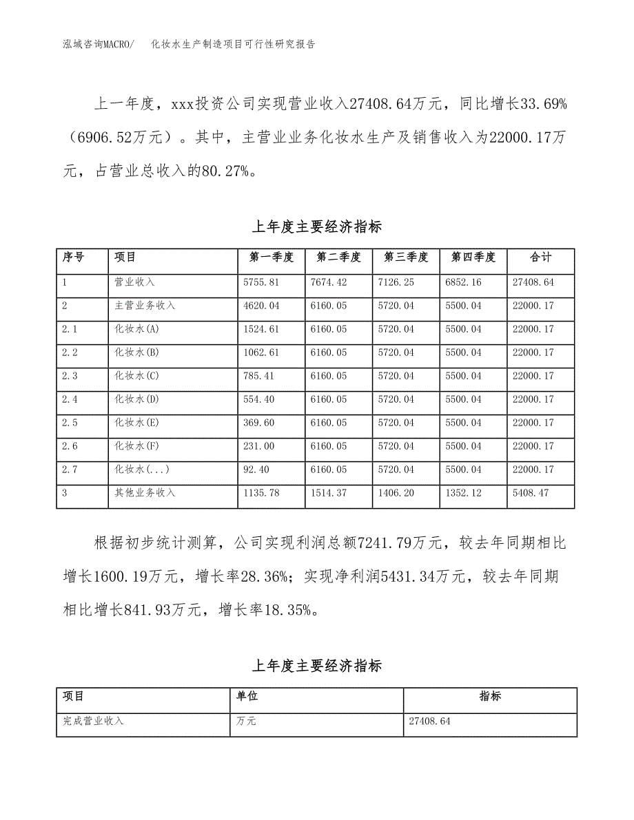 化妆水生产制造项目可行性研究报告 (1)_第5页