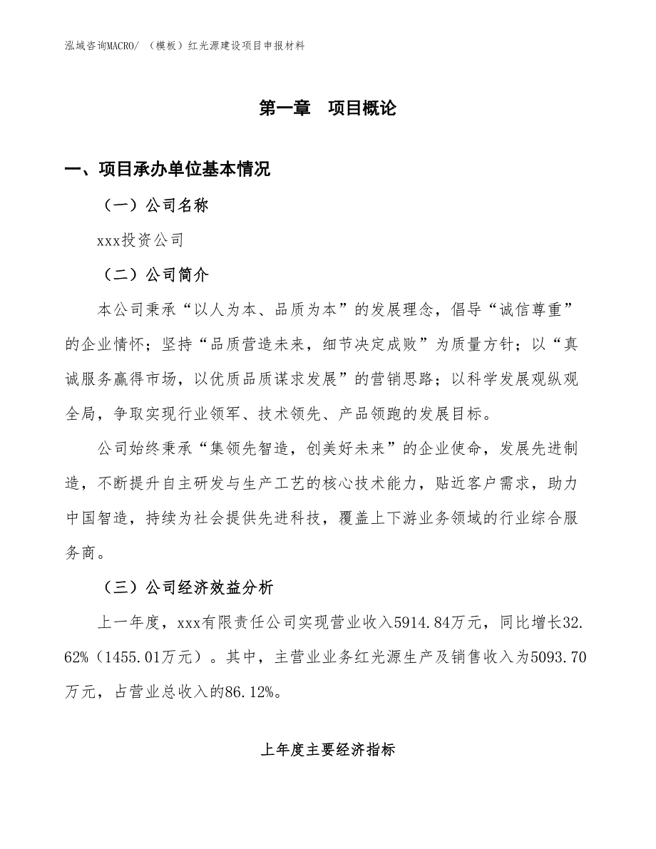 （模板）红光源建设项目申报材料_第4页