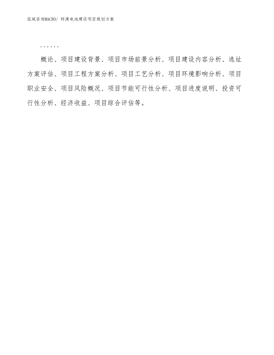 锌溴电池建设项目规划方案_第2页