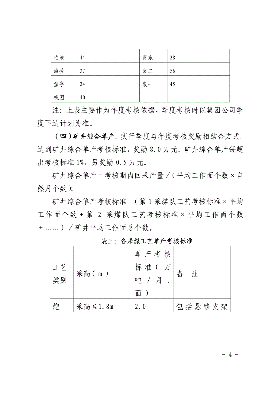 淮北矿业安全高效矿井建设实施办法_第4页