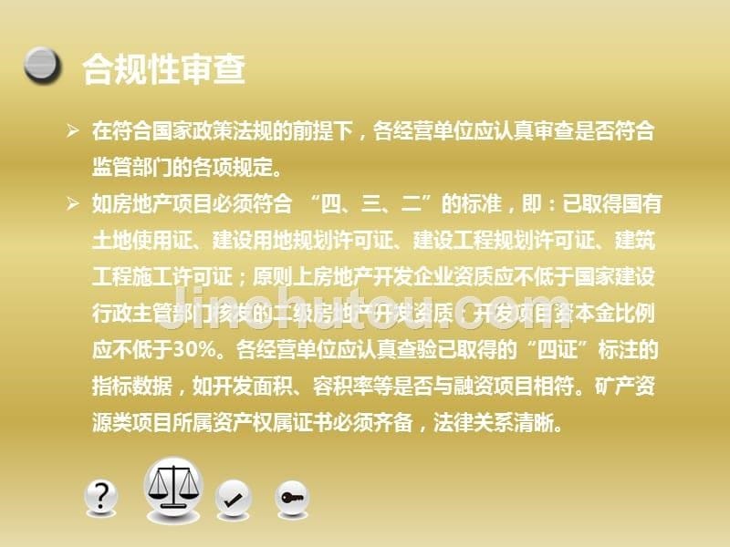 投资项目审查与风险控制要点._第5页