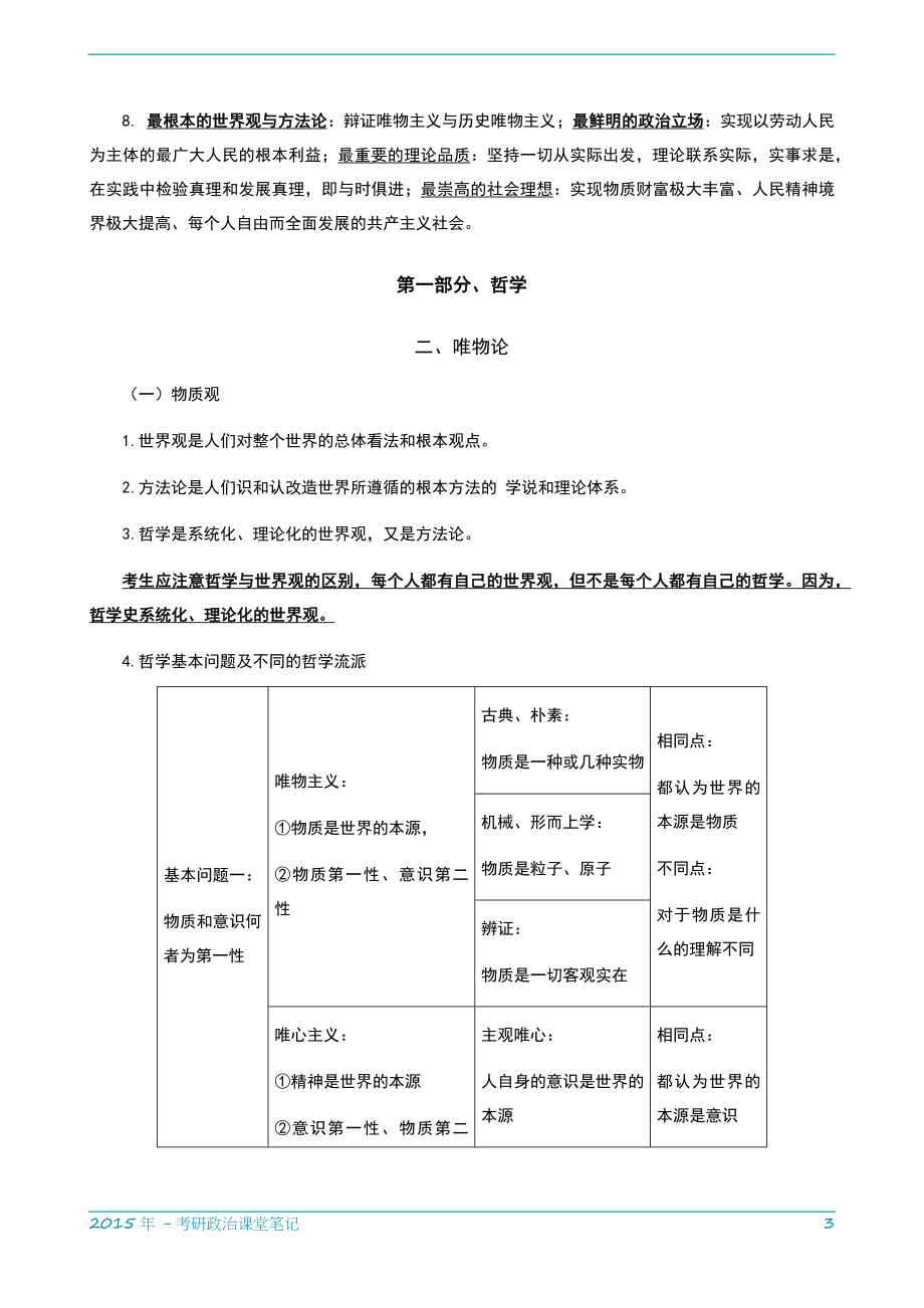 徐涛团队考研政治课堂笔记_第3页