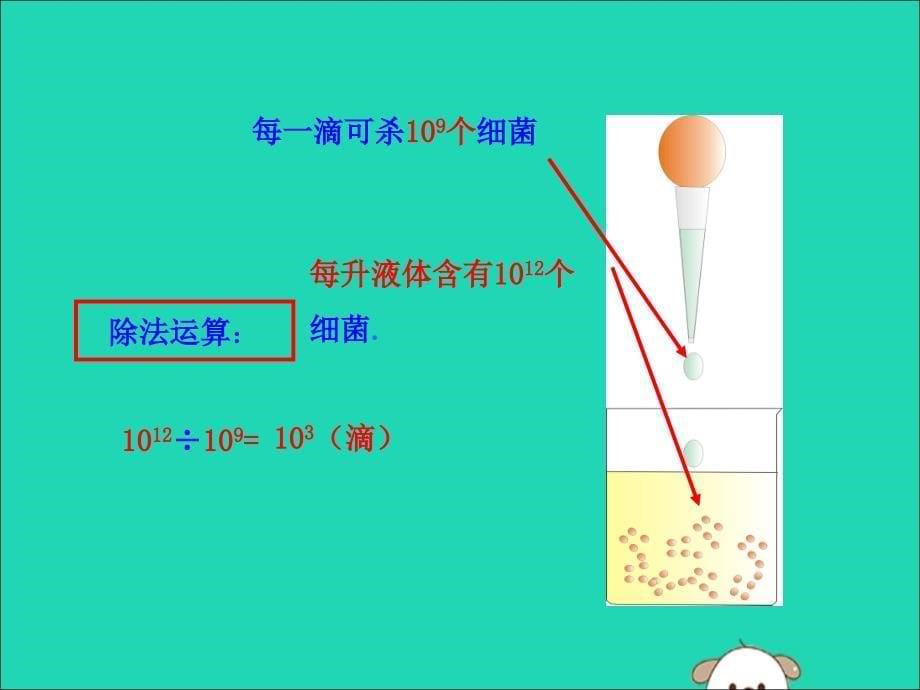 2019版七年级数学下册第一章整式的乘除3同底数幂的除法教学课件（新版）北师大版_第5页