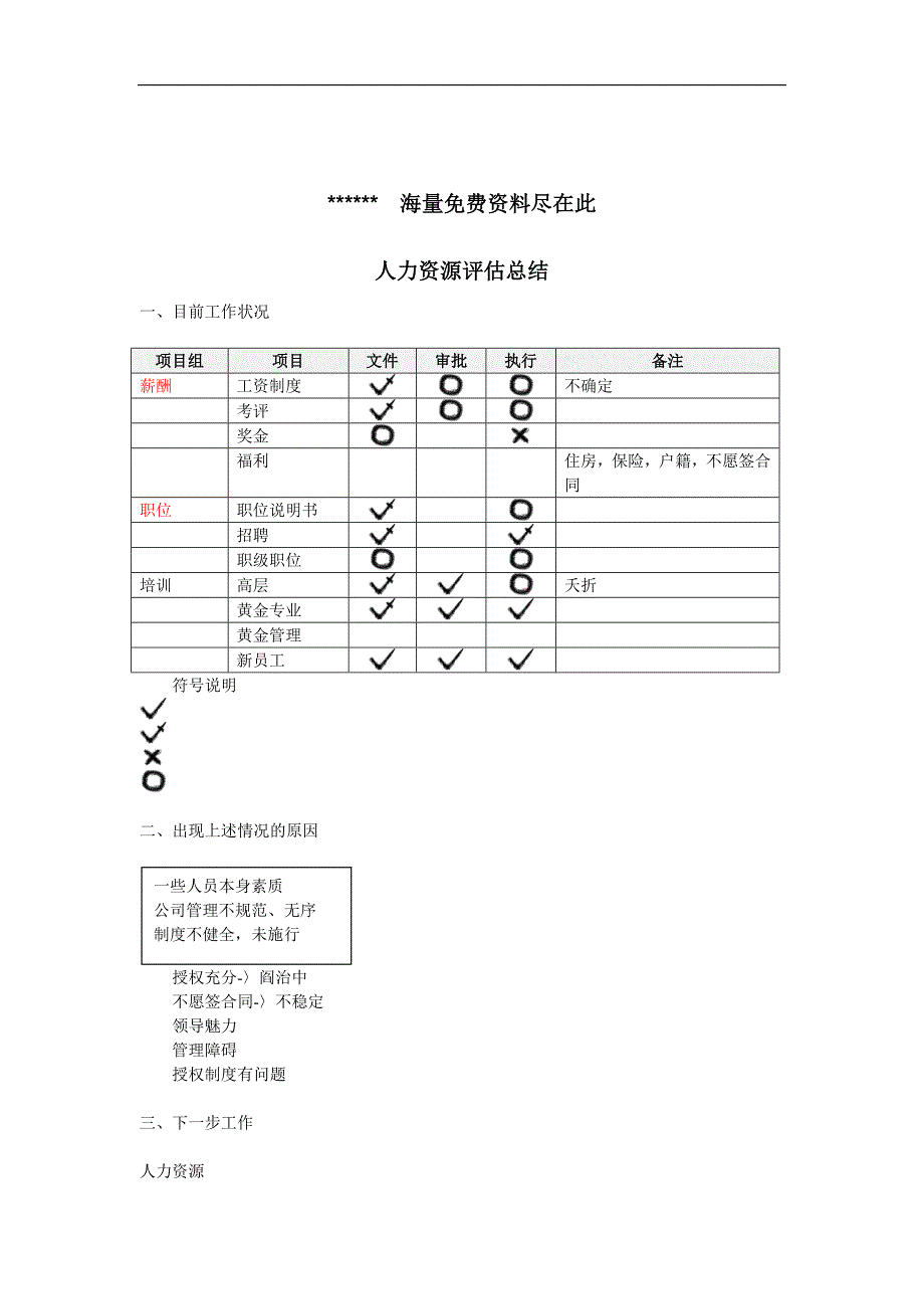 人力资源评估总结_第1页