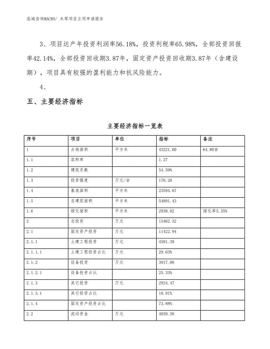 （分析）木琴项目立项申请报告_第5页