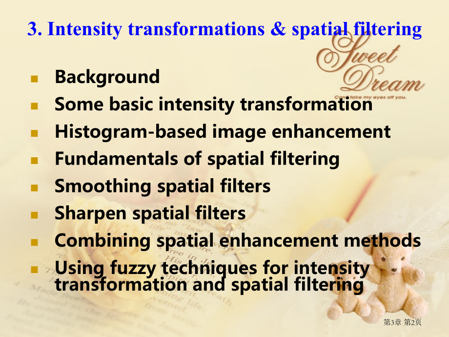 数字图像处理  Intensity transformations  spatial filtering_第2页