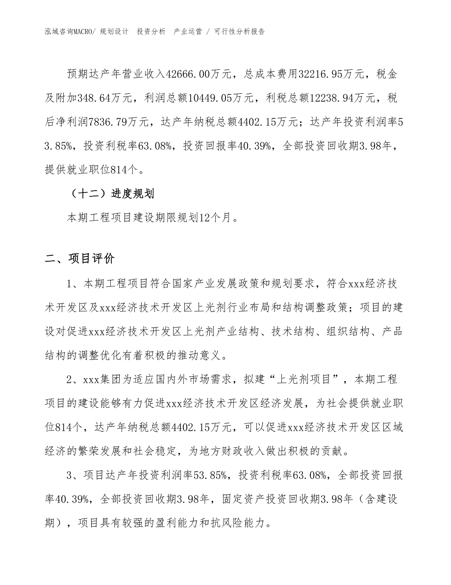 上光剂项目可行性分析报告_第3页