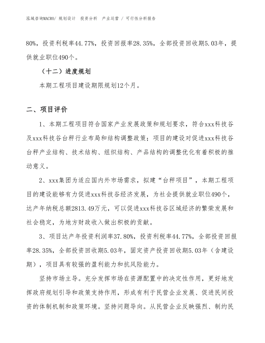 台秤项目可行性分析报告_第3页