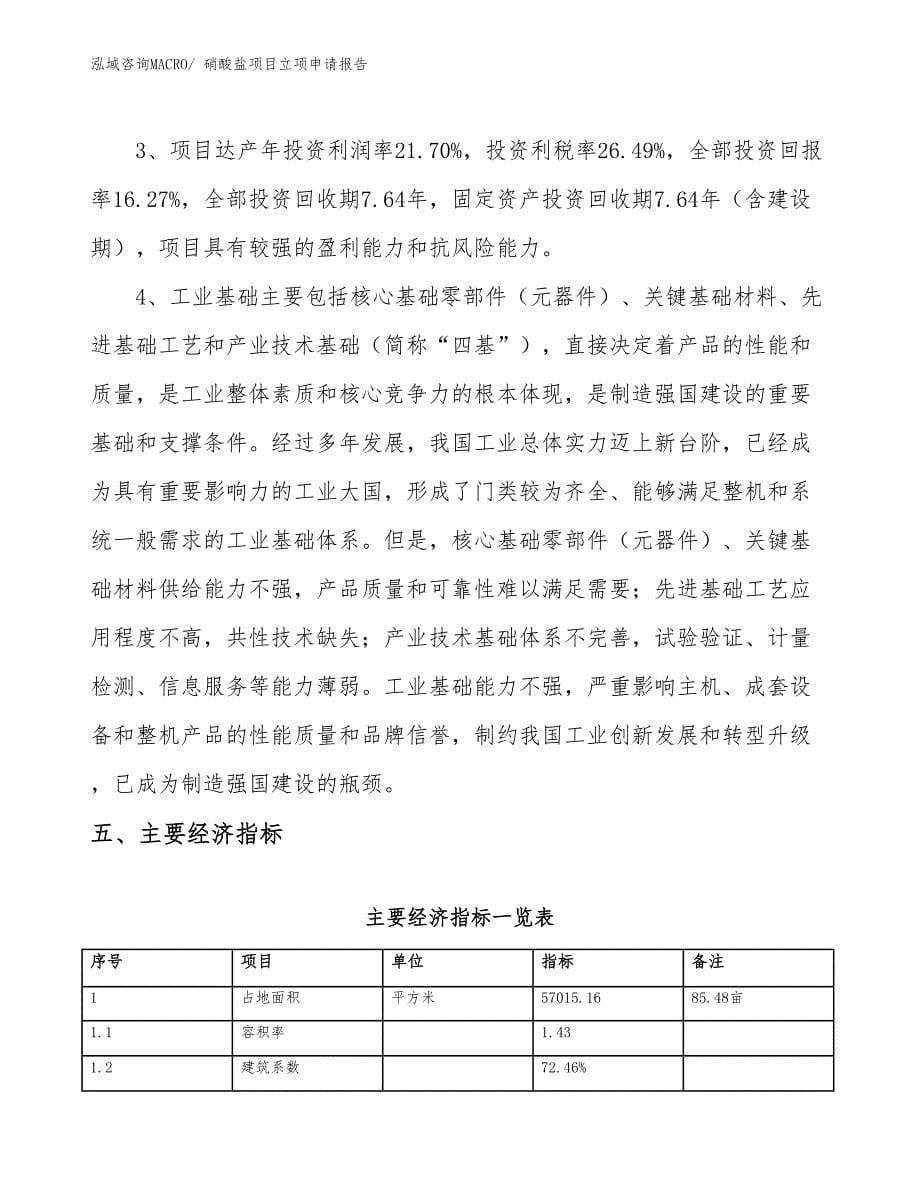 （分析）硝酸盐项目立项申请报告_第5页