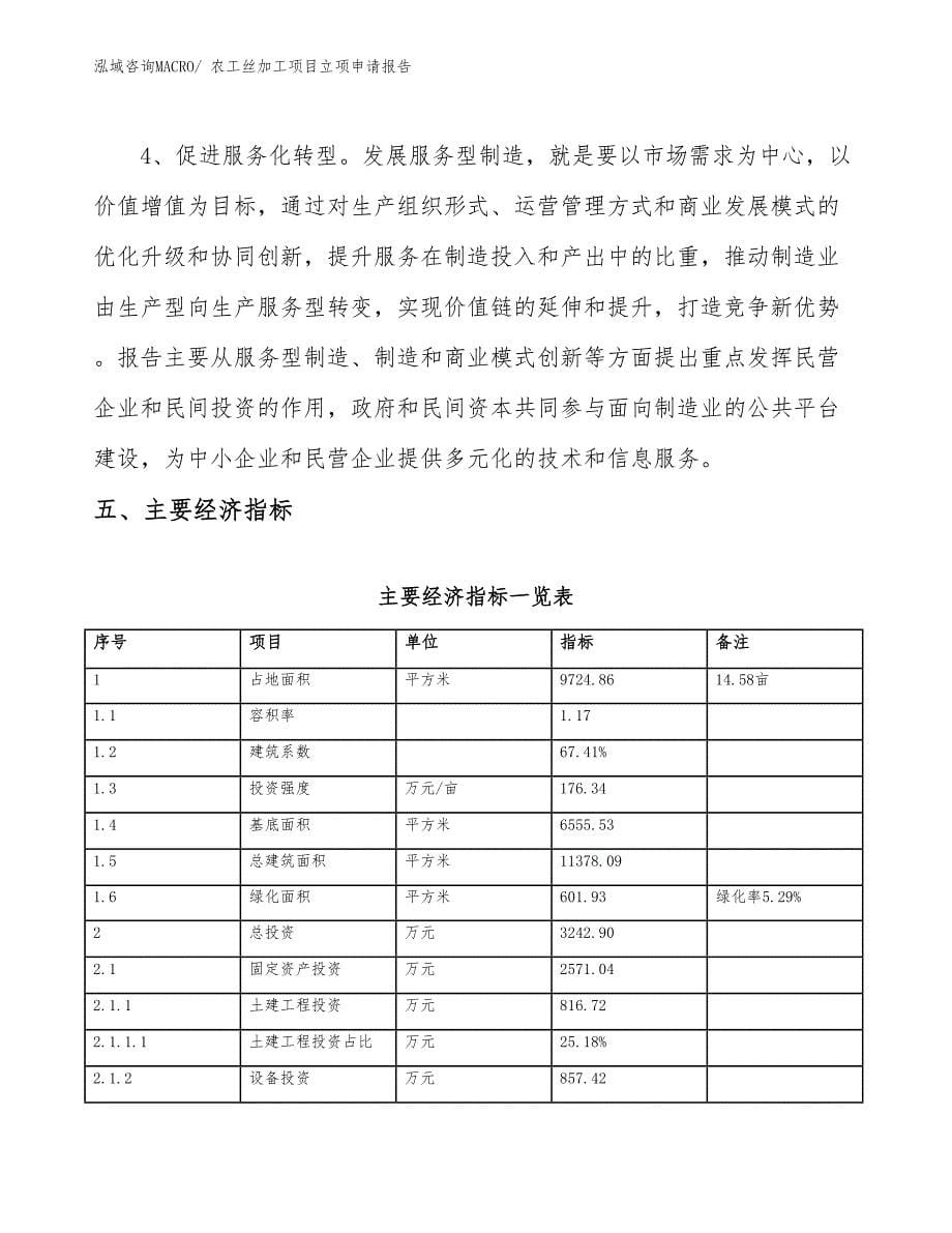 （分析）农工丝加工项目立项申请报告_第5页