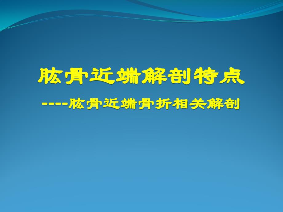 肱骨近端解剖特点_第1页