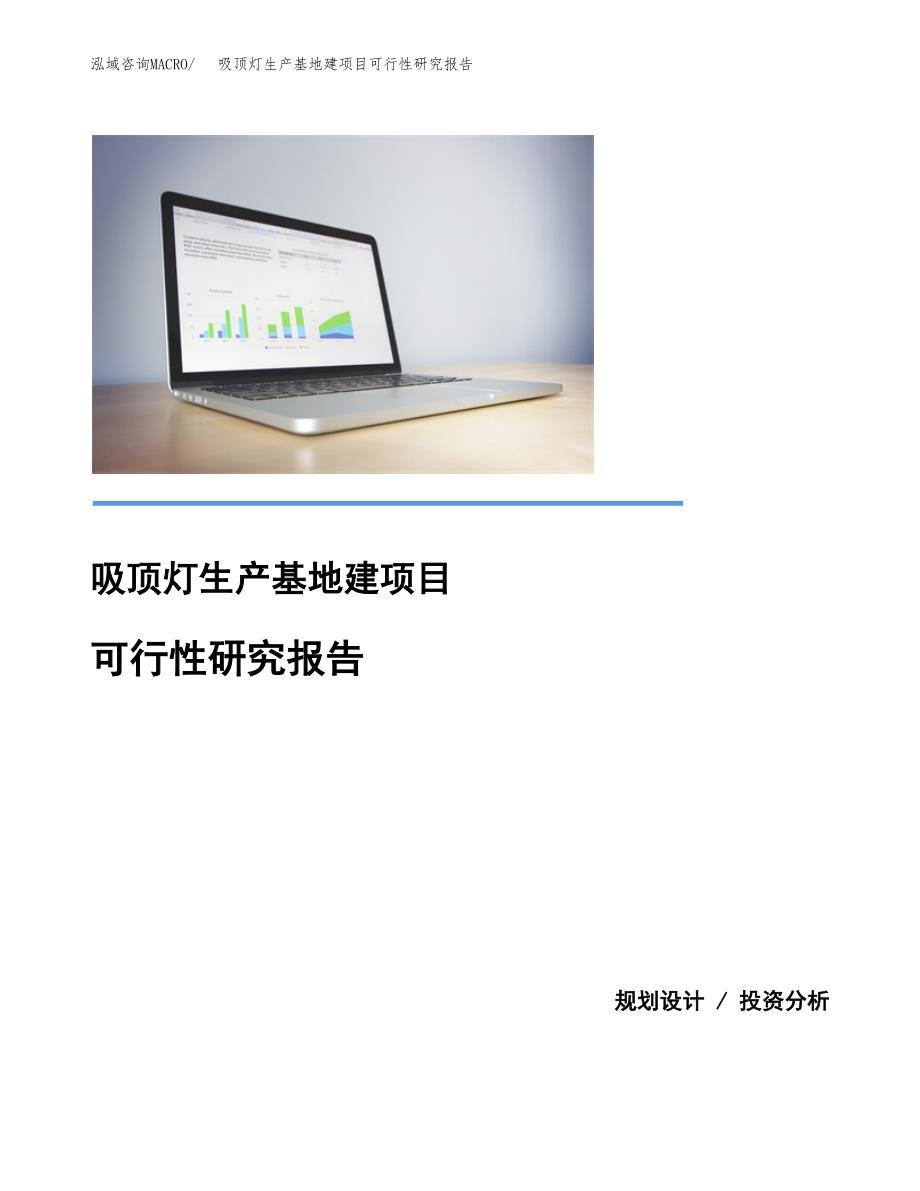 （模板）吸顶灯生产基地建项目可行性研究报告_第1页