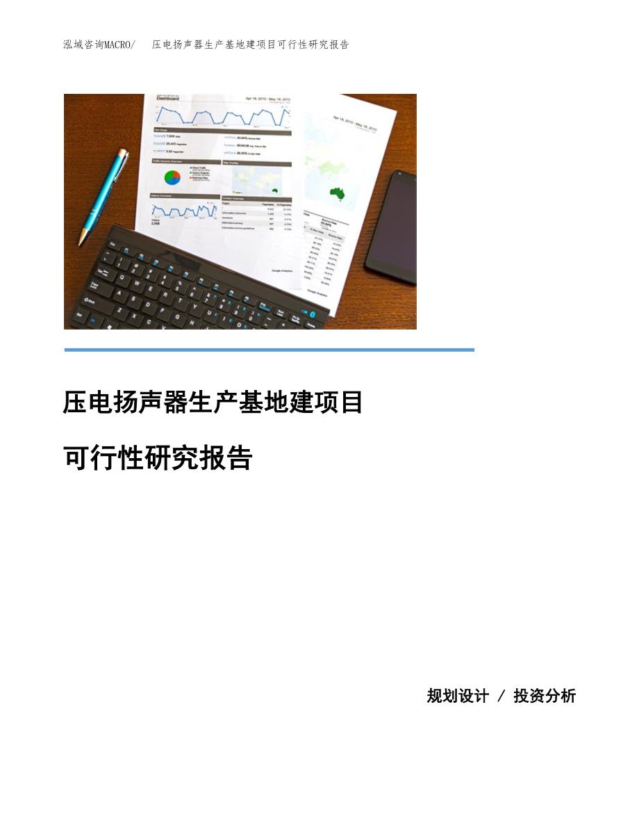 （模板）压电扬声器生产基地建项目可行性研究报告_第1页