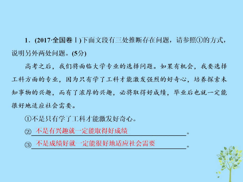 2019版高考语文一轮复习 第一部分 语言文字应用 专题3 选用、仿用、变换句式（包含修辞）课件.ppt_第4页