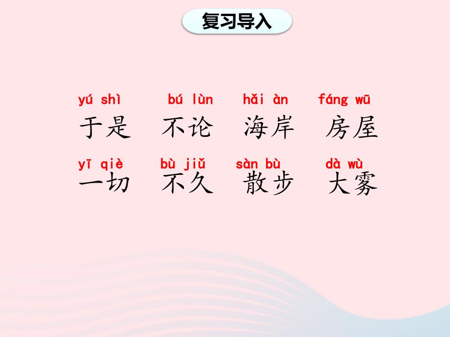 2019二年级语文上册课文619雾在哪里第二课时课件新人教版201903271130_第3页