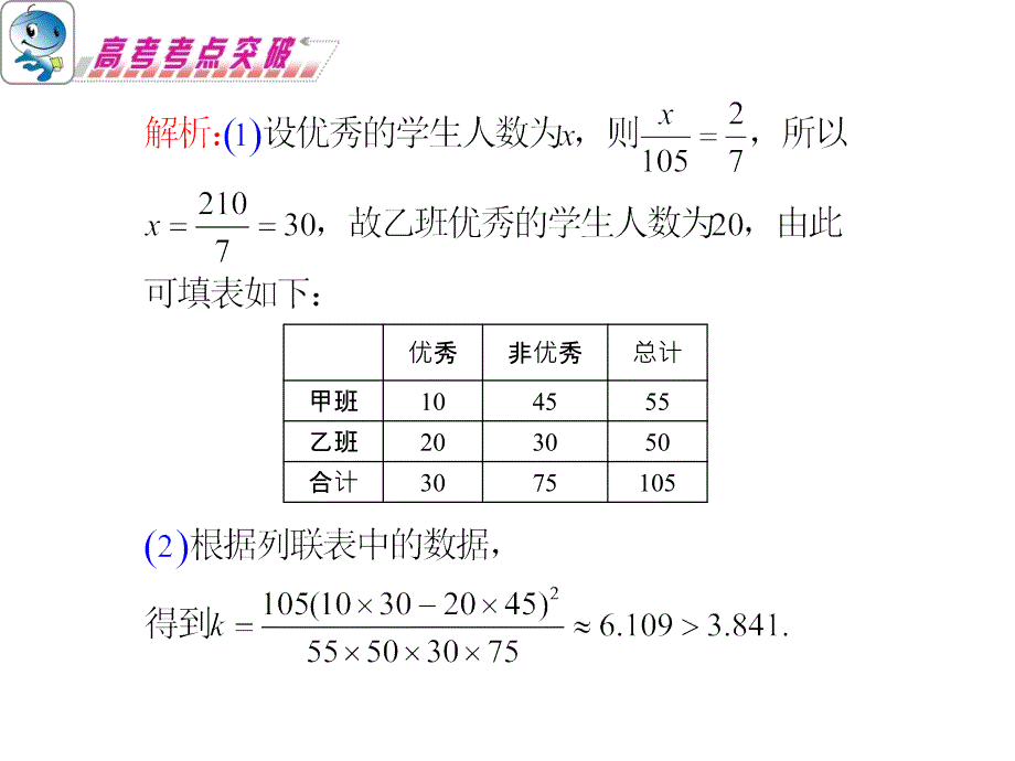 广东省2011届高考数学二轮总复习课件：第27课时 概率、统计综合应用_第4页