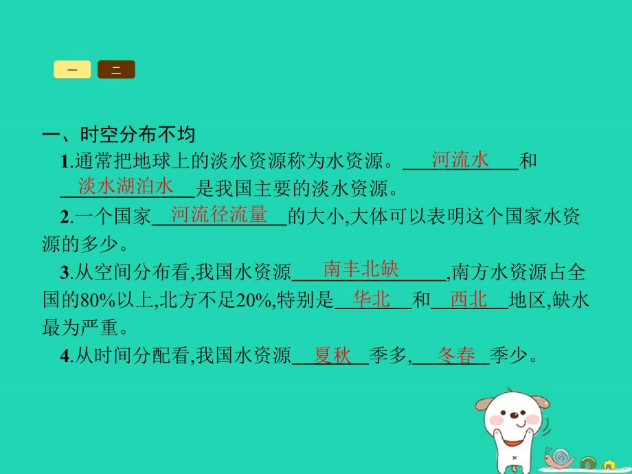 八年级地理上册3.3水资源课件新版新人教版20181225230_第2页