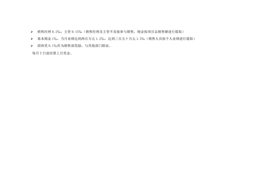 房地产售楼部薪酬管理制度_第4页