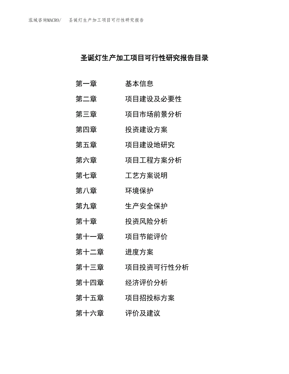 圣诞灯生产加工项目可行性研究报告_第4页