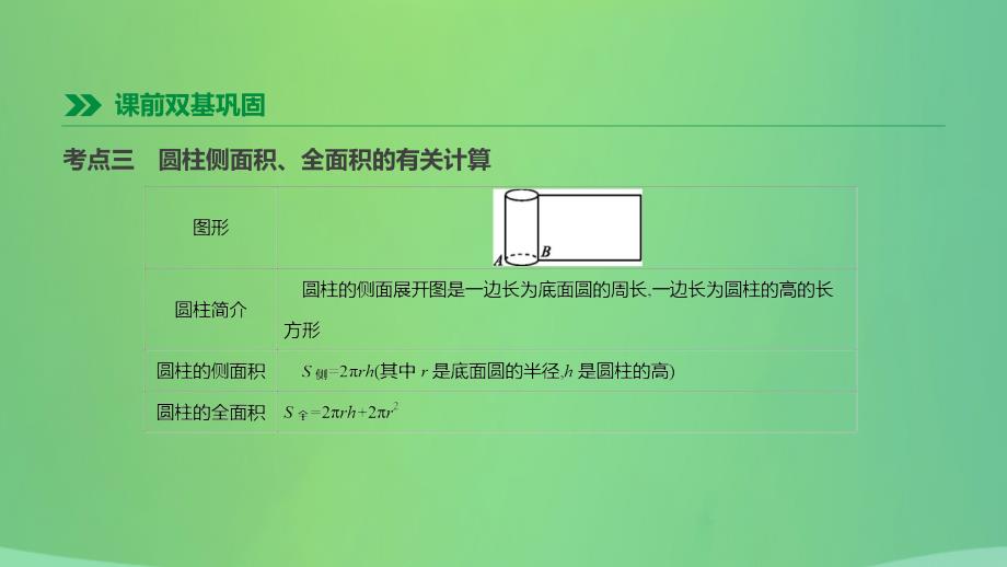 河北省2019年中考数学总复习第六单元圆第26课时与圆有关的计算课件201901021114_第4页