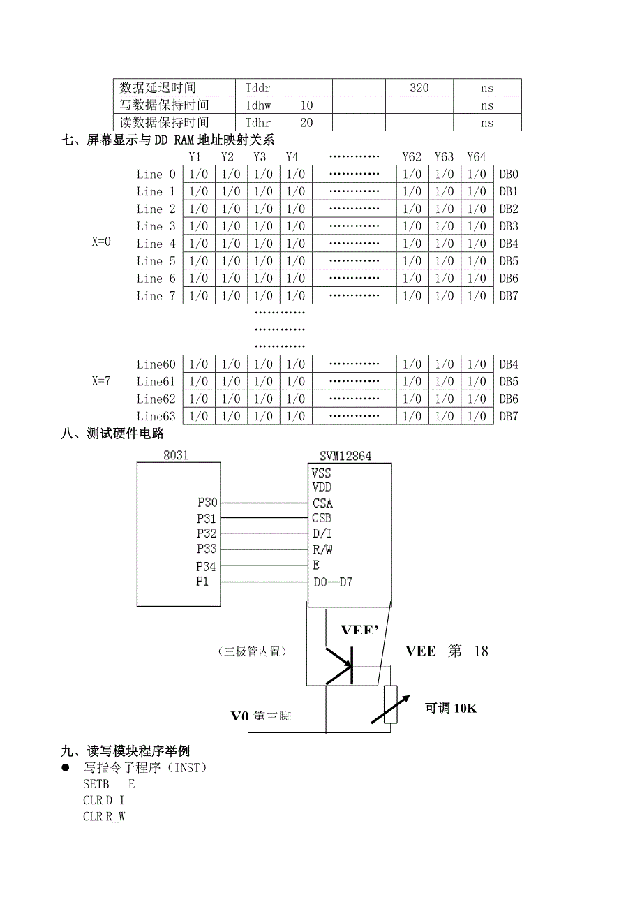 lcd12864液晶显示原理电路图程序_第4页