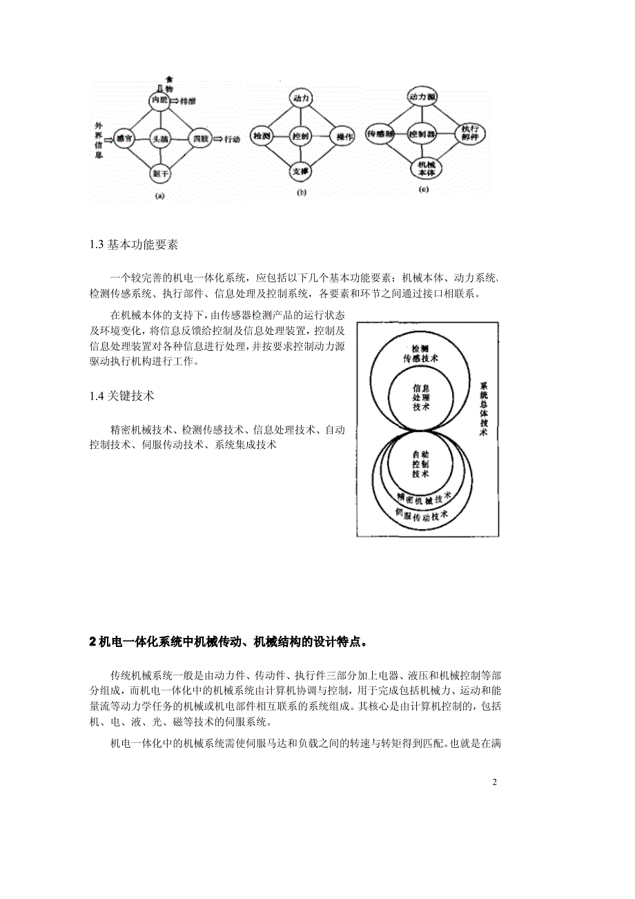 机电一体化复习提纲(完全版)_第2页