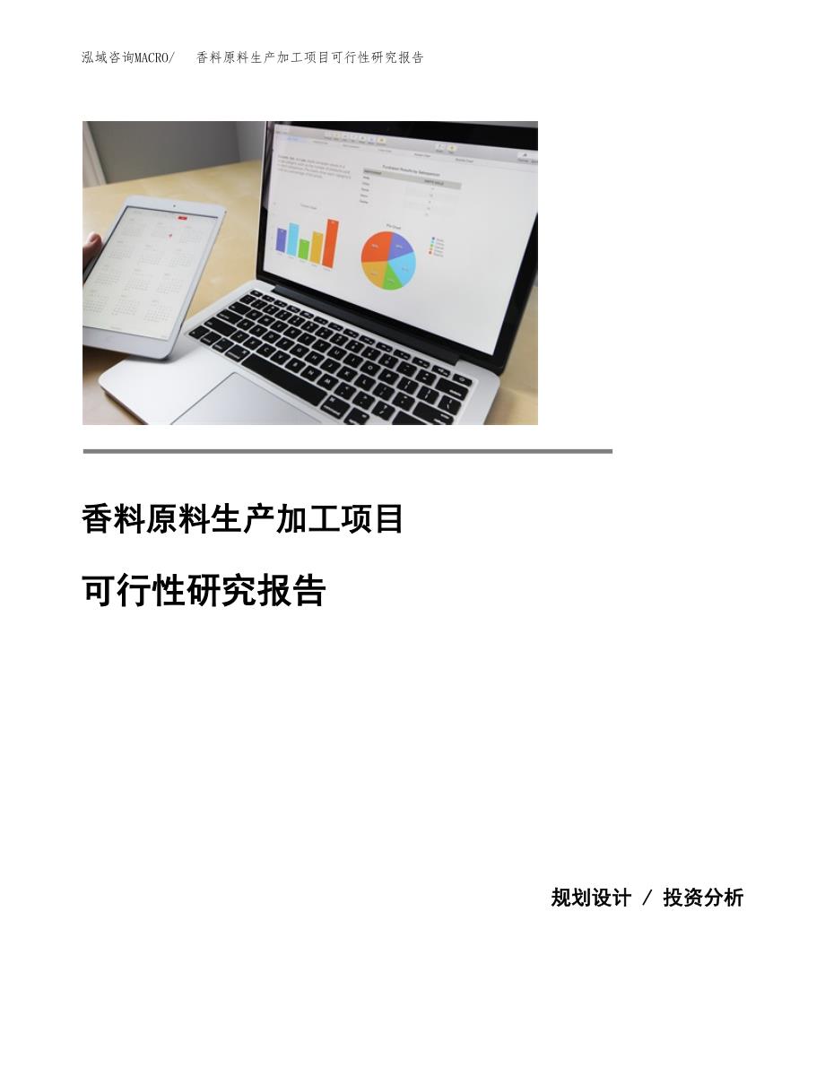 （模板）香料原料生产加工项目可行性研究报告_第1页