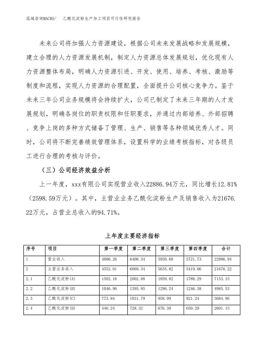 乙酰化淀粉生产加工项目可行性研究报告_第5页