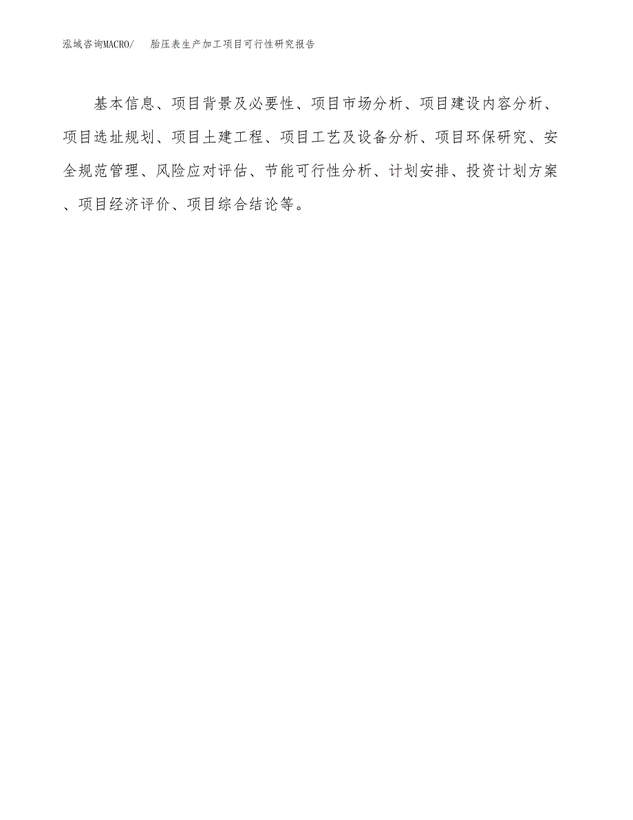 （模板）胎压表生产加工项目可行性研究报告_第3页