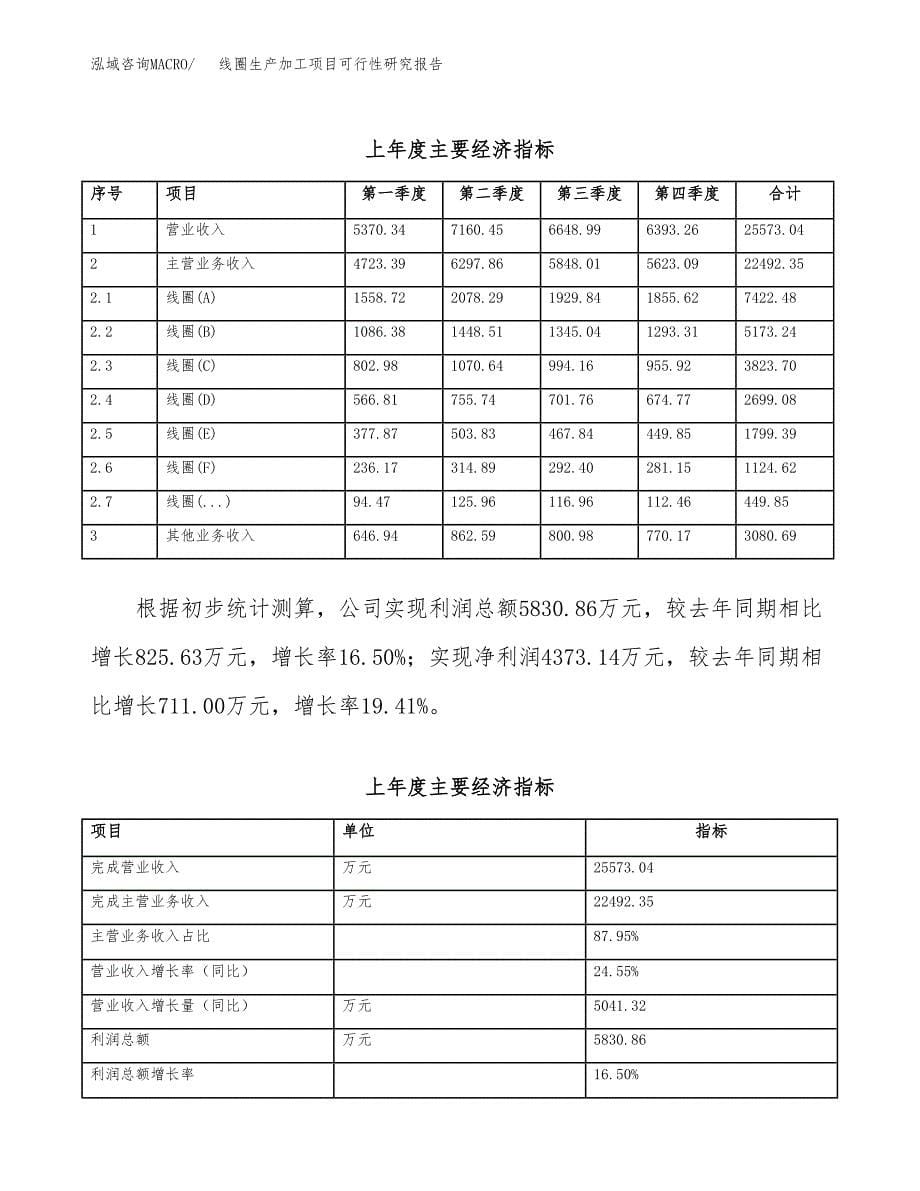 线圈生产加工项目可行性研究报告_第5页