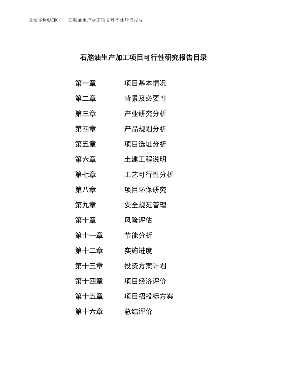 （模板）石脑油生产加工项目可行性研究报告_第3页