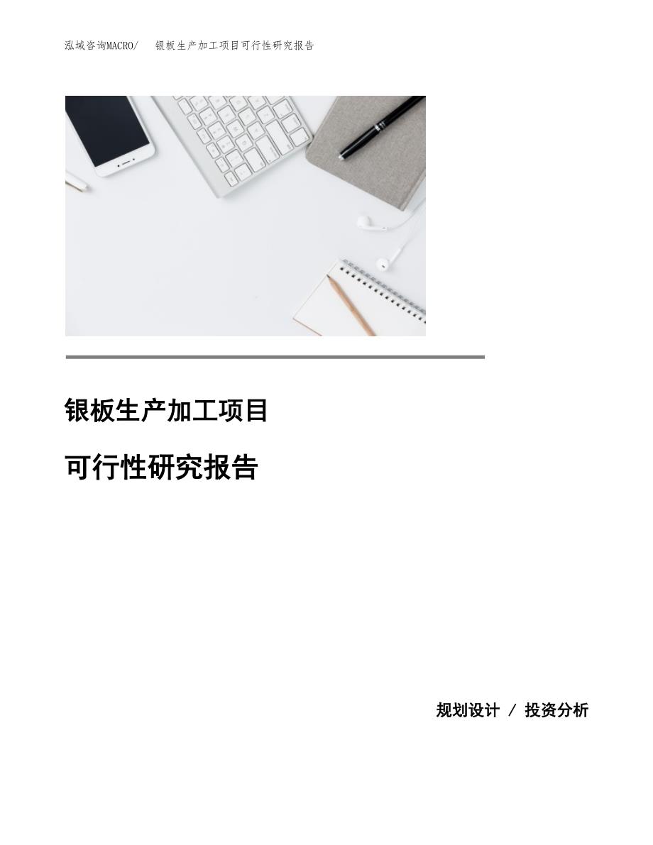 （模板）银板生产加工项目可行性研究报告_第1页