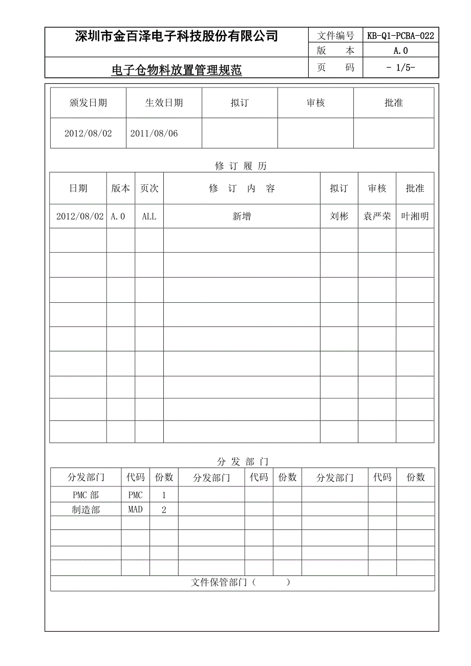 电子仓物料放置管理规范_第1页