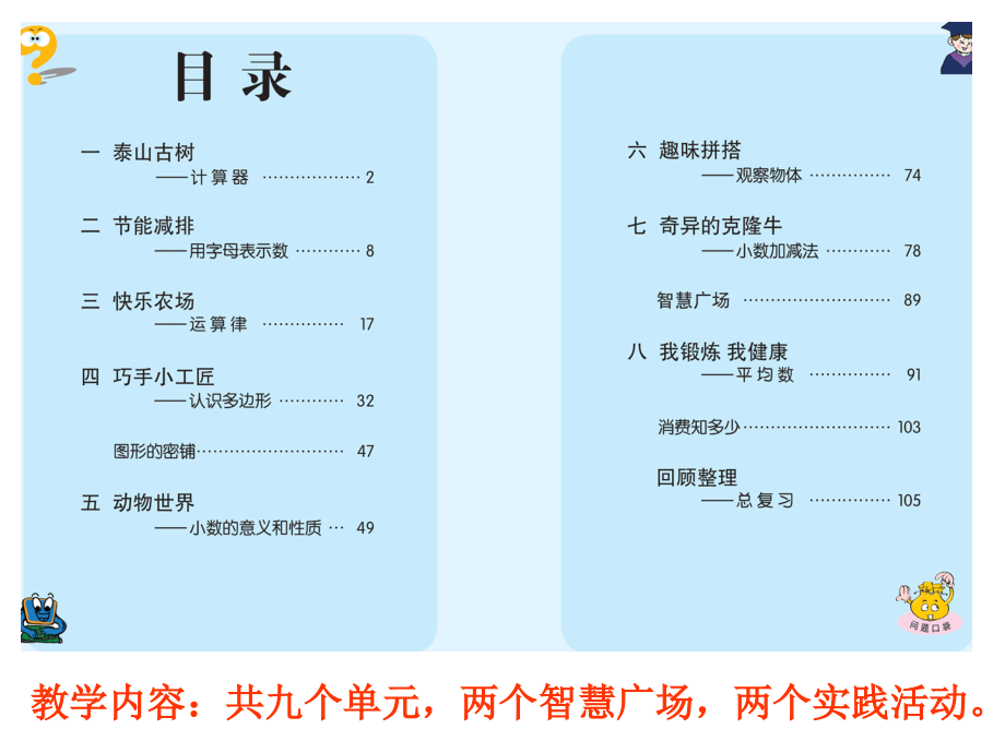 青岛版四下数学教材分析_第2页