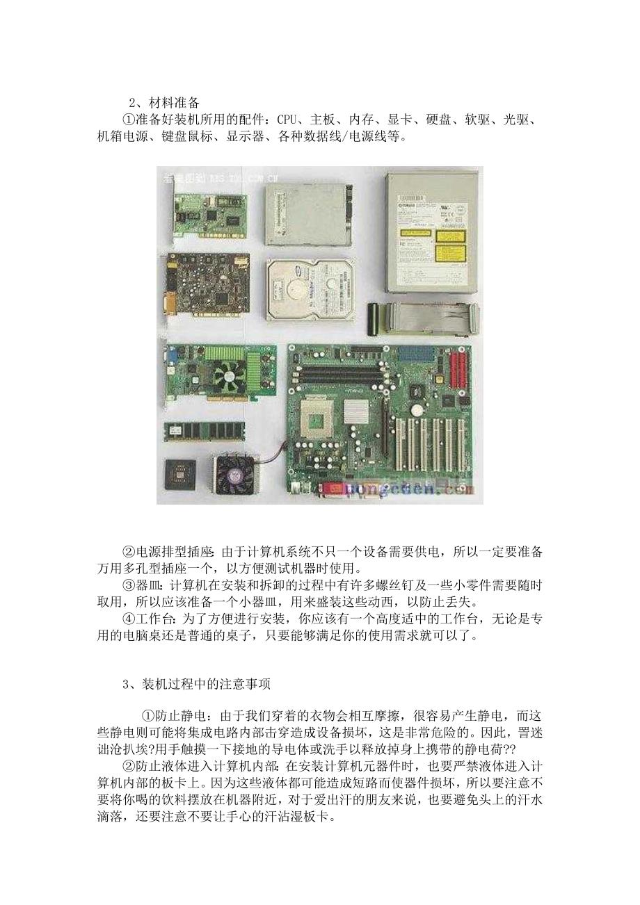 计算机硬件系统组装(图解)_第2页
