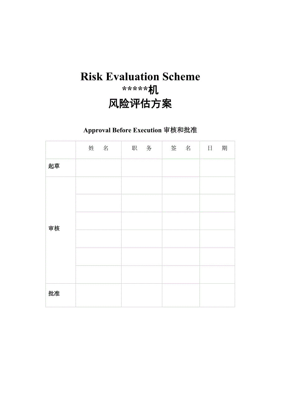 设备变更 粉碎机 风险评估方案_第1页