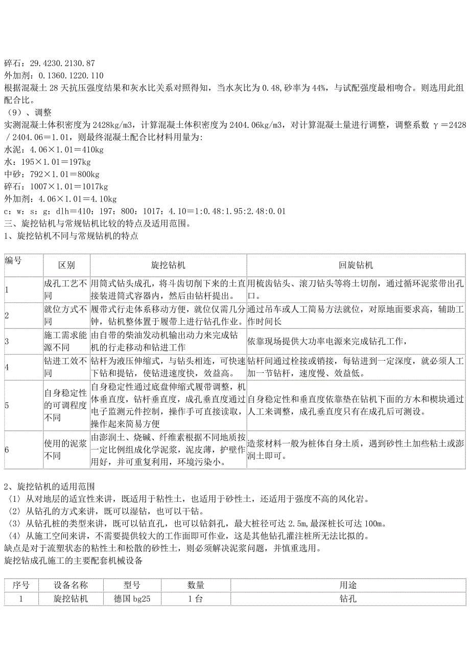 旋挖钻施工工法及计算_第5页