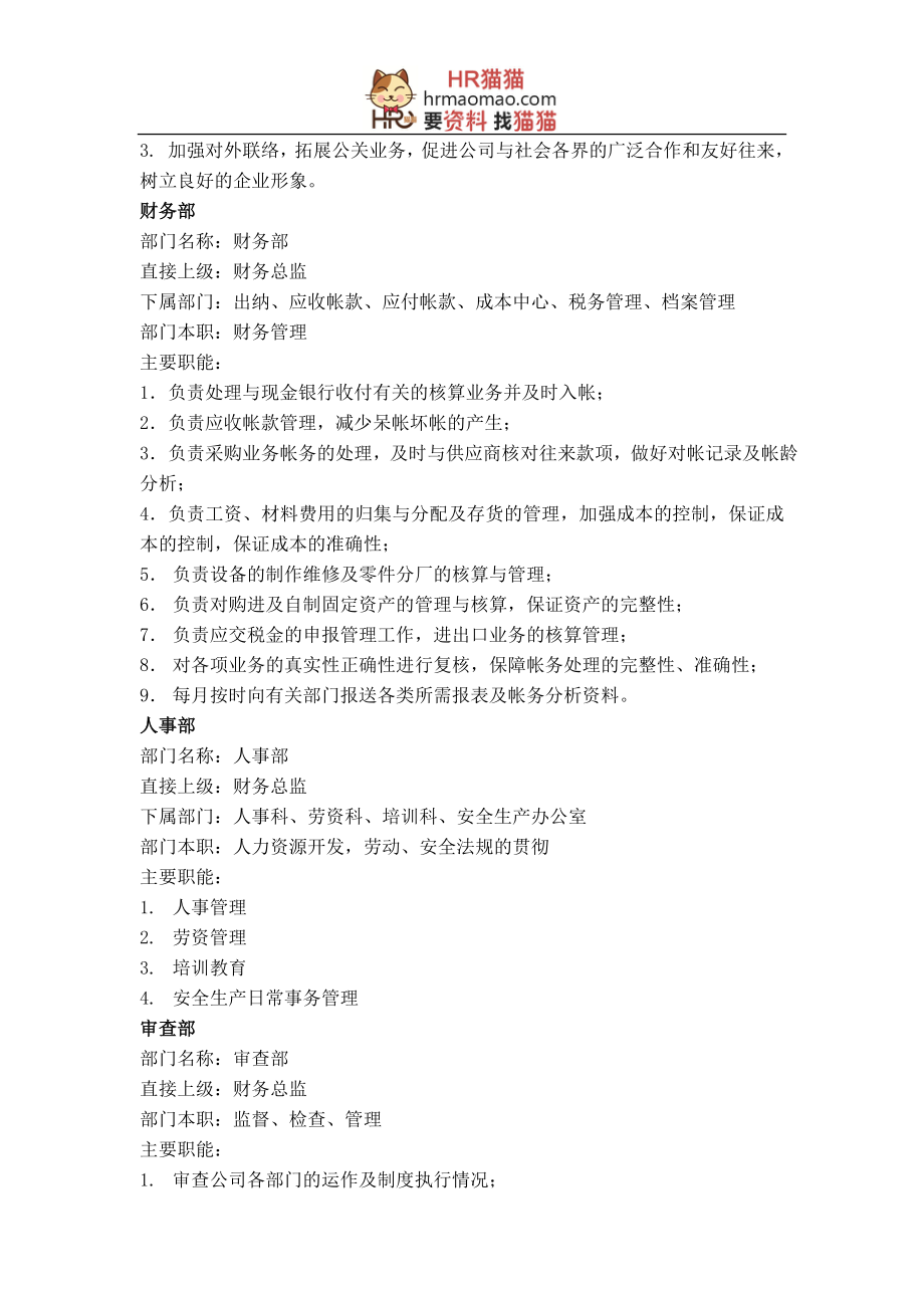 【实例】深圳市XX实业有限公司-管理类制度-162页-HR猫猫_第3页
