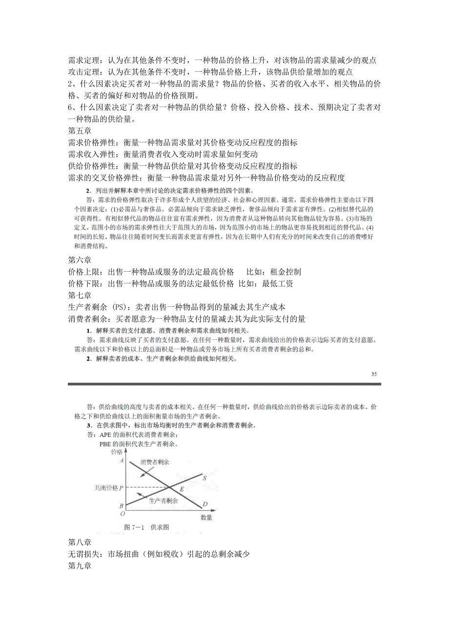 经济学原理复习要点  完整版_第2页
