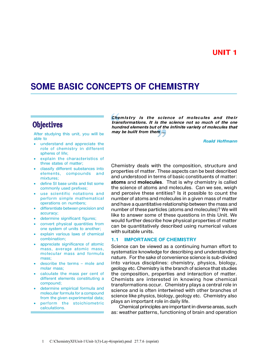 美国高中化学教材一_第1页