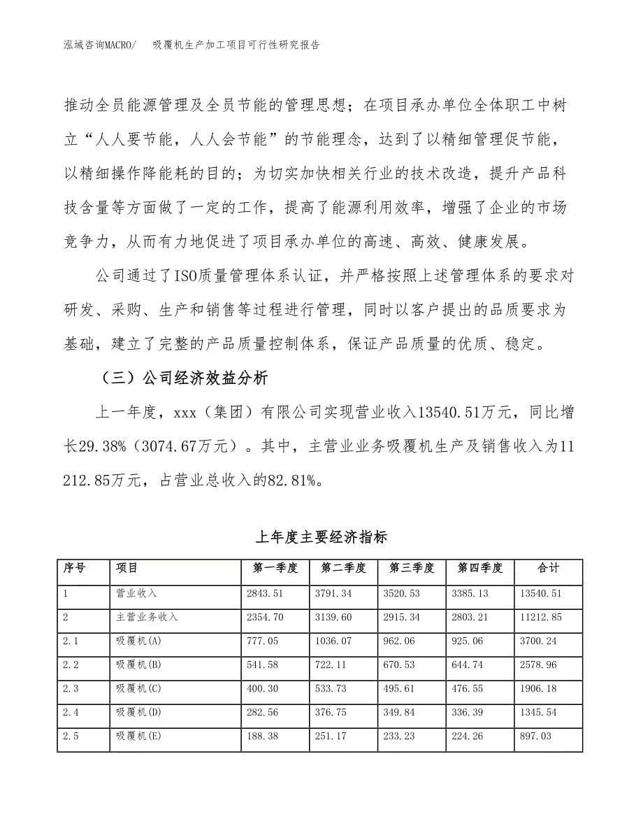 （模板）吸覆机生产加工项目可行性研究报告_第5页